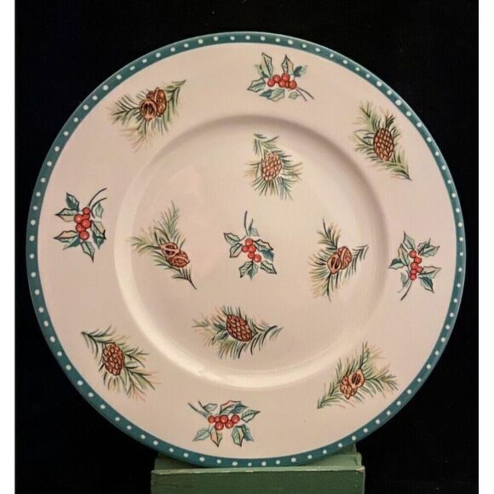 Mikasa Ultima Christmas‎ Wish Salad Plate (s)
